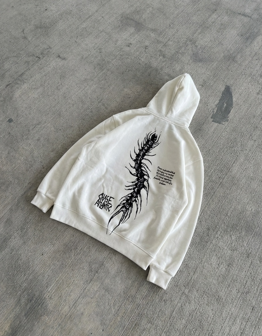 Kaneki White Hoodie
